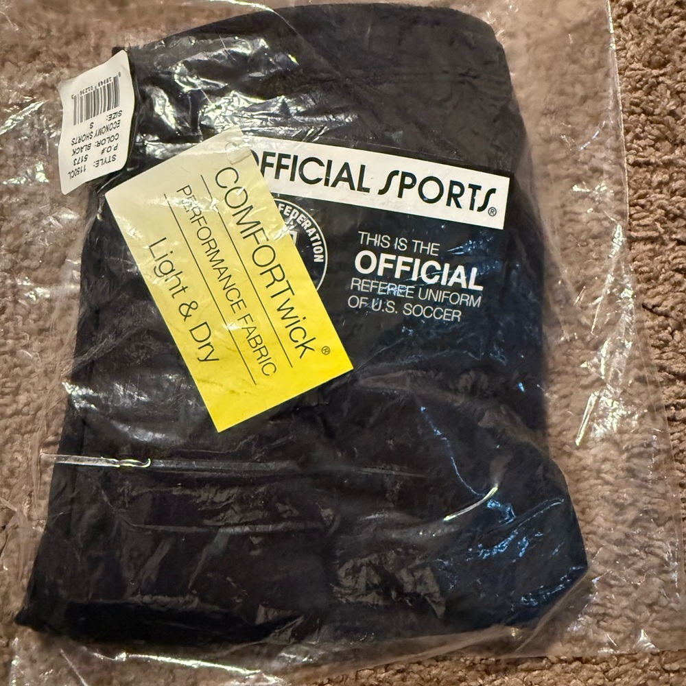 Official Sports Referee Uniform shorts